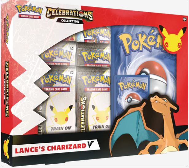 Celebrations Collection Box (Lance's Charizard V/Dark Sylveon V)