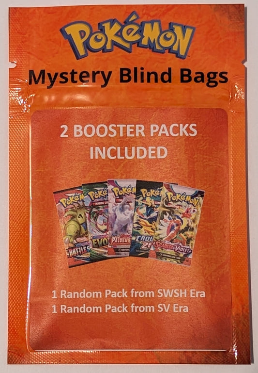 Pokemon Mystery Blind Bag - 2 Random Packs