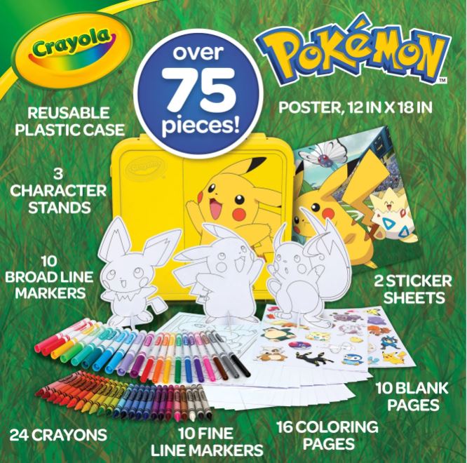 Crayola - Mallette artistique Pokémon (Crayola)