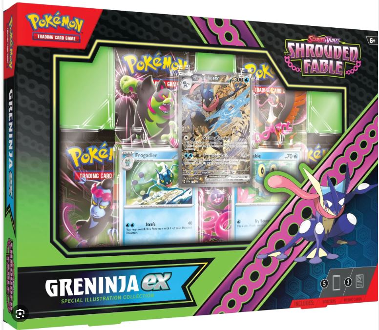 Shrouded Fable Greninja EX Special Illustraion Collection Box