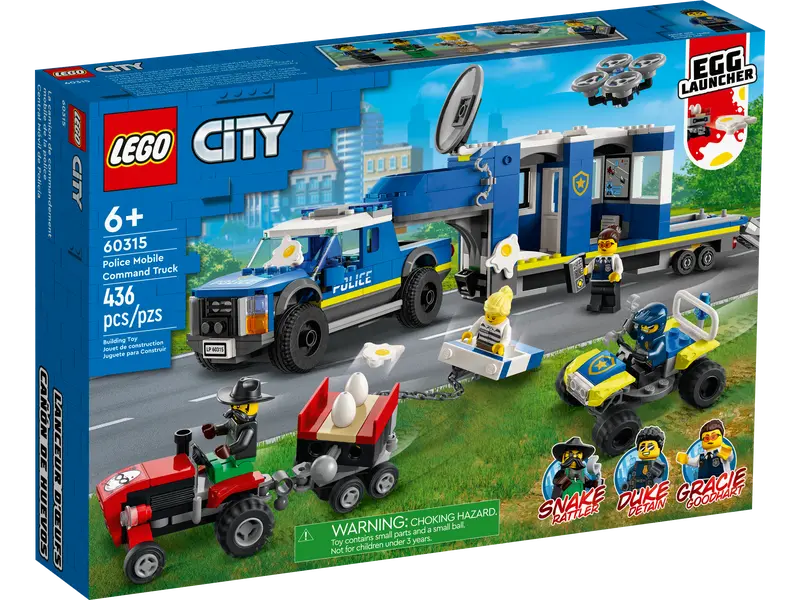 Lego City Police Mobile Command Truck (60315)