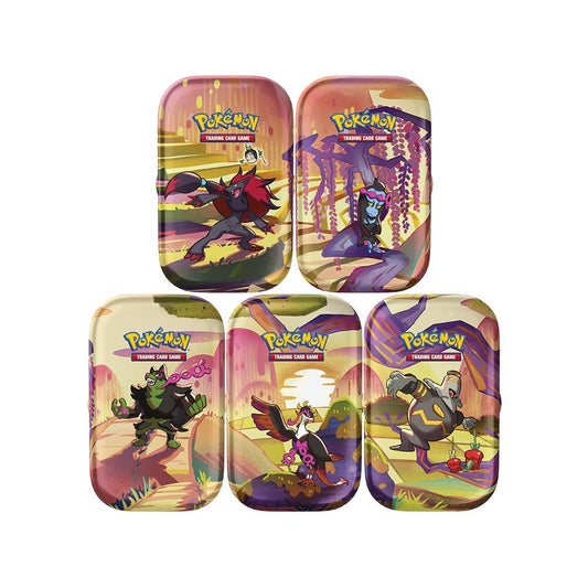 Shouded Fable Mini Tins Art Set 5 pack lot