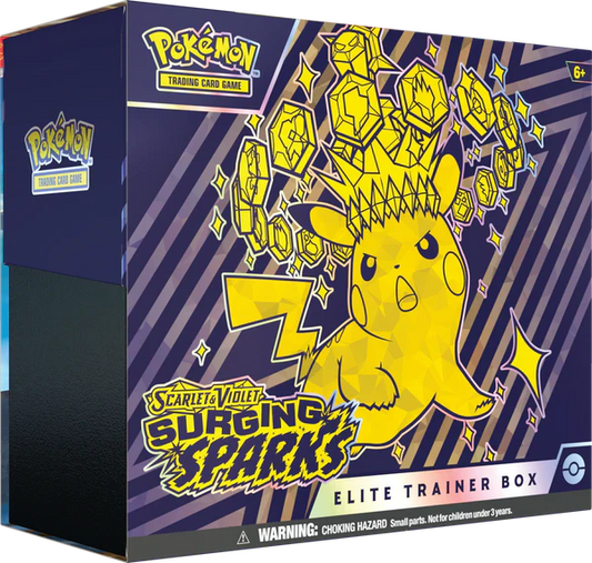 Surging Sparks Elite Trainer Box (PRE-ORDER NO TAXES)