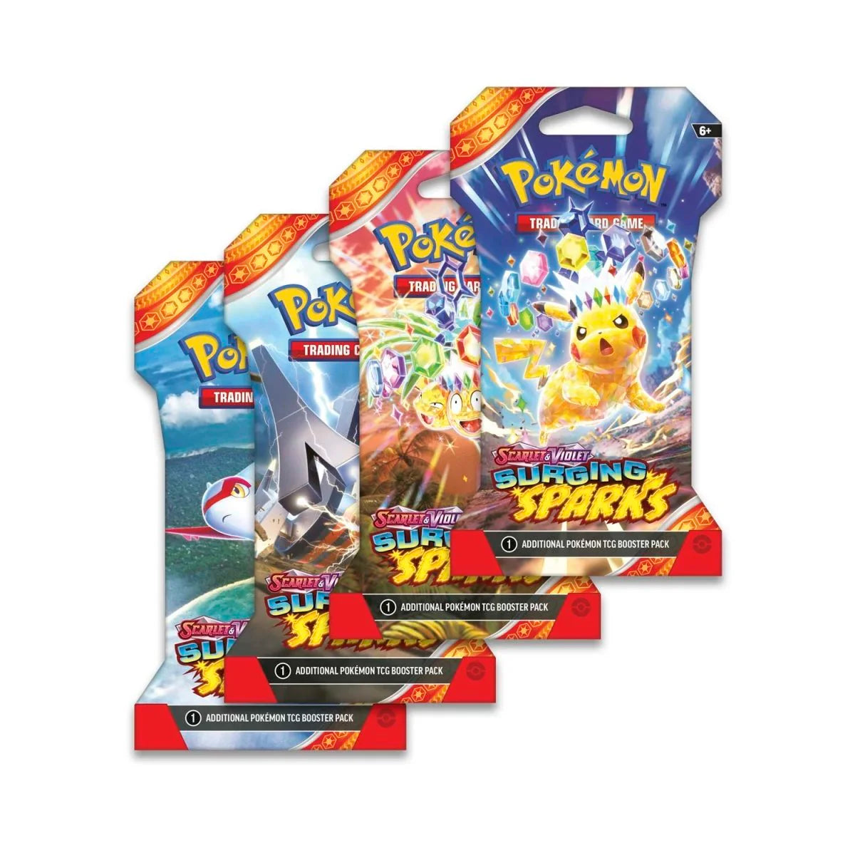 Surging Sparks Sleeved Blister Pack