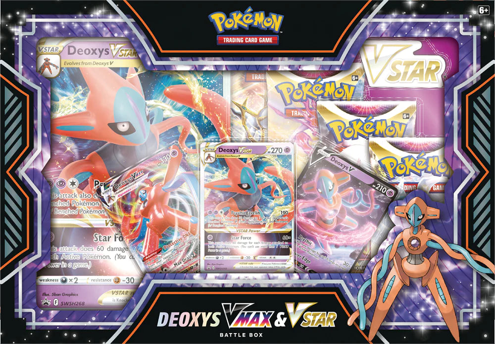 Deoxys/Zeraora VMAX VSTAR Battle Box